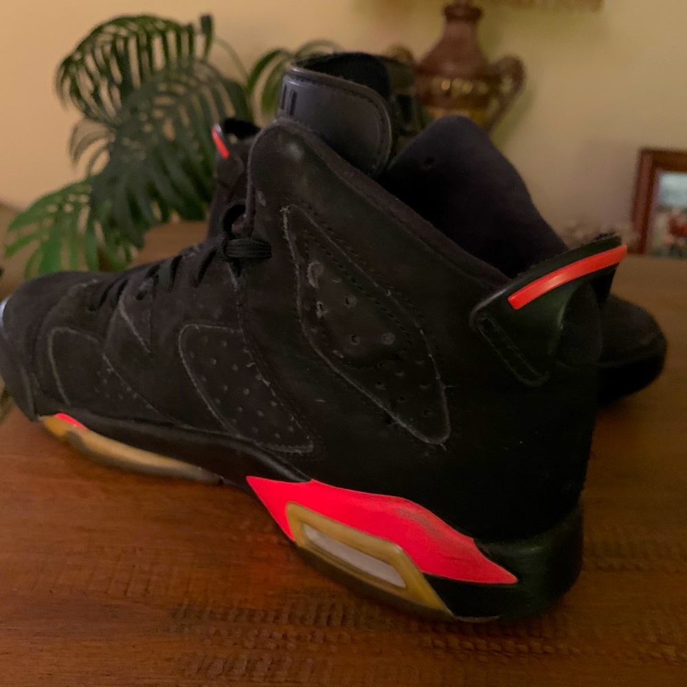 Jordan 6 black infrared sz 4.5y